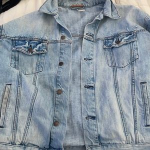 Oversized jean jacket by Free People M/L